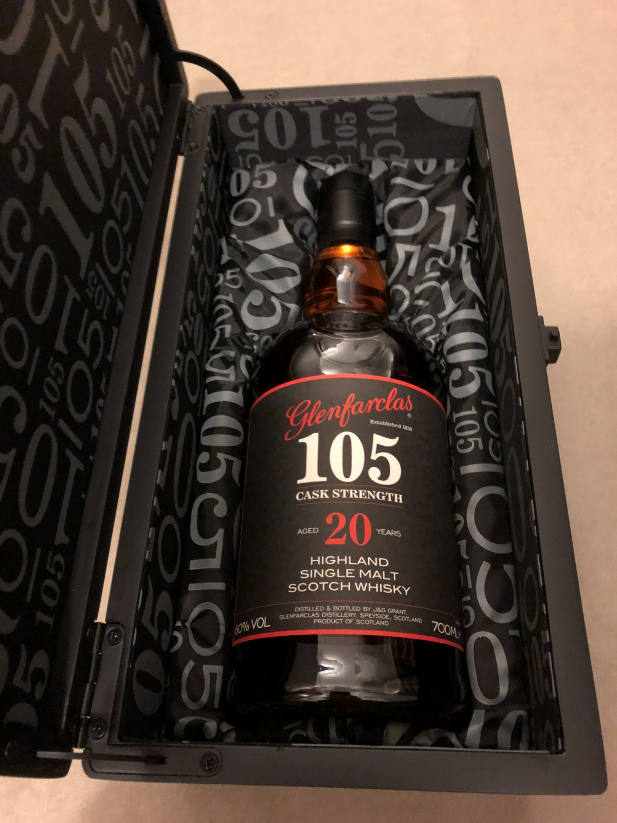 Glenfarclas 105 CS 20 Jahre