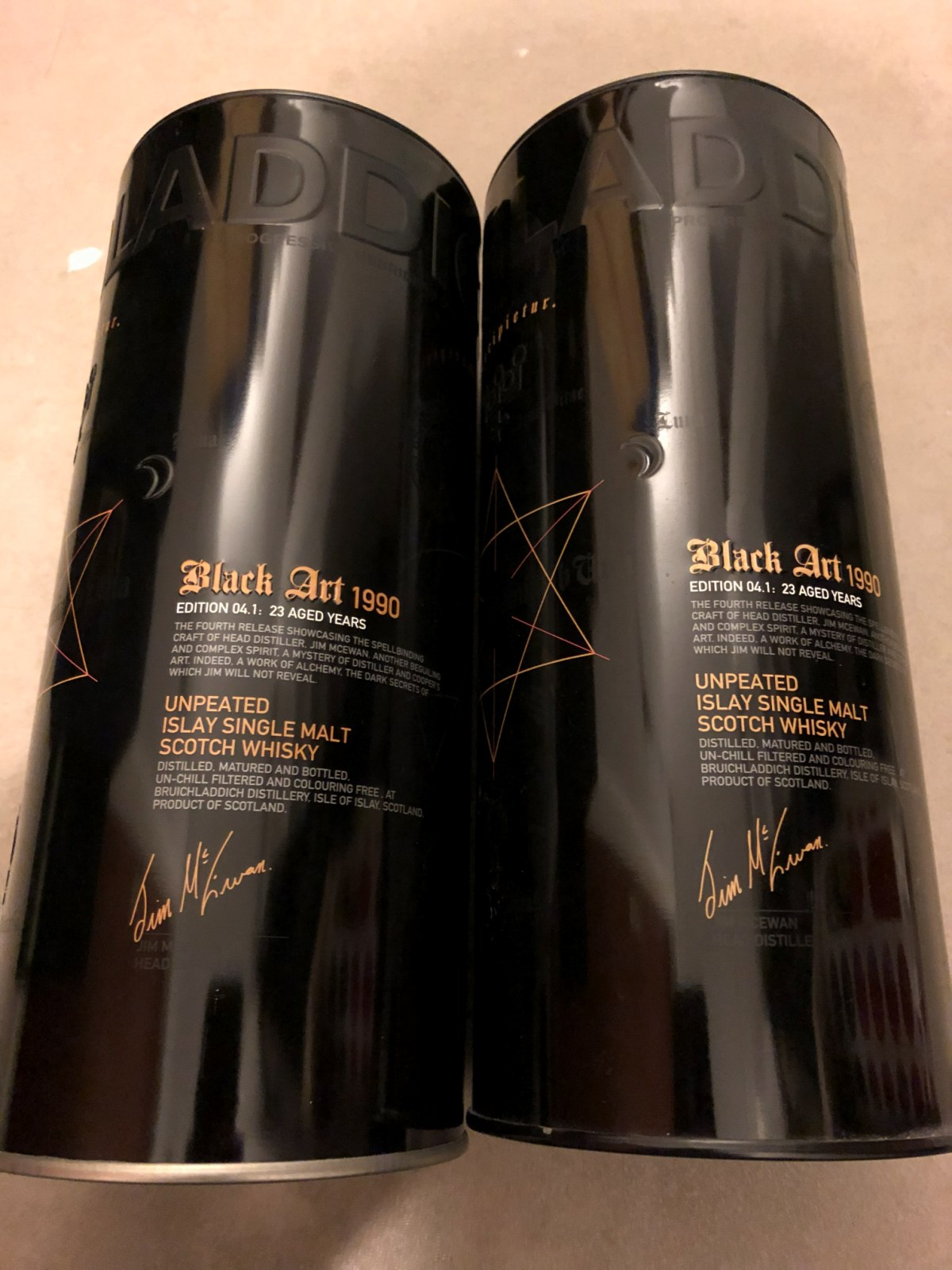 Bruichladdich Black Art 1990 Edition 04.1