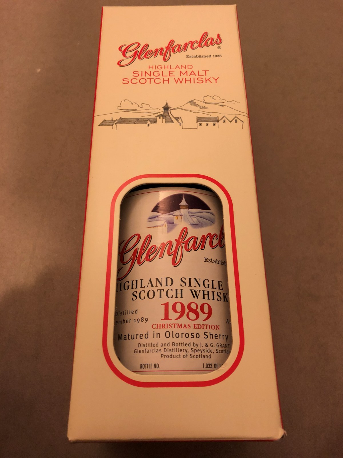 Glenfarclas 1989 Christmas Edition Oloroso Sherry